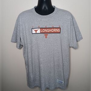 Vintage 90s Y2K Texas Longhorns Adult XL T-shirt Gray Tee Discus Distressed